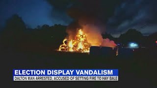 History professor discusses political support display fire