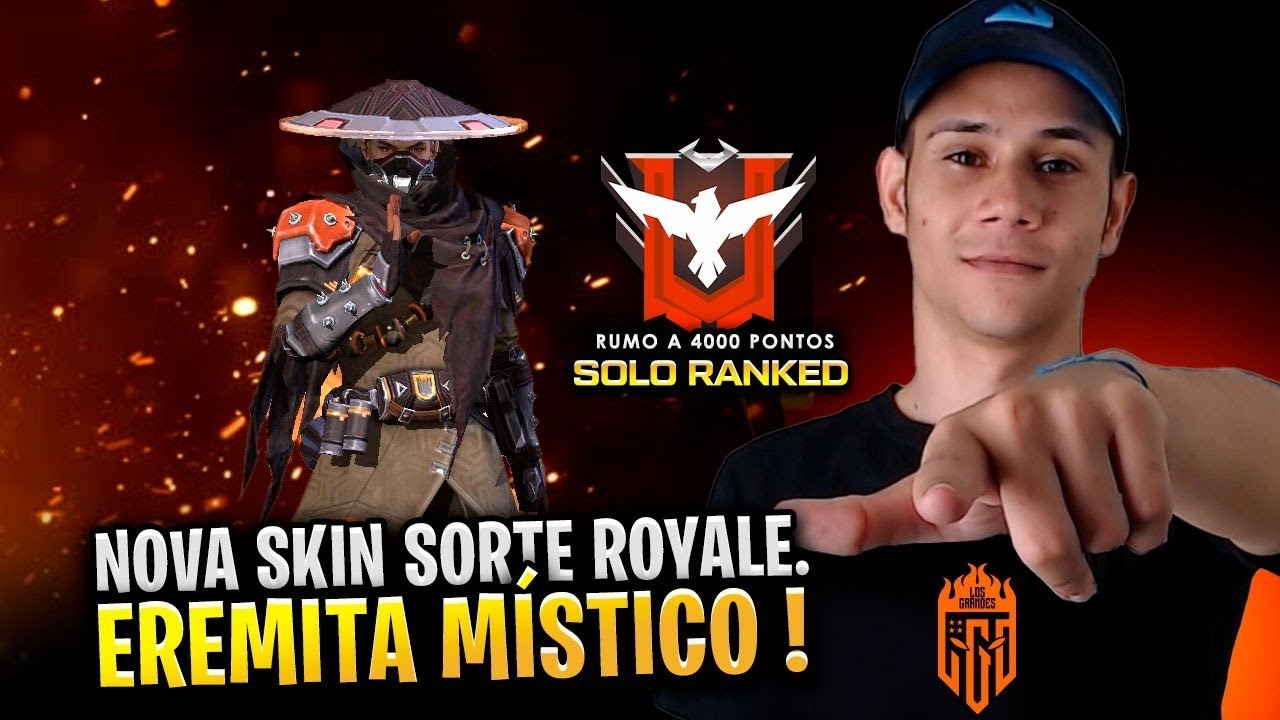 Free Fire Ao Vivo Novo Diamante Royale Eremita Mistico