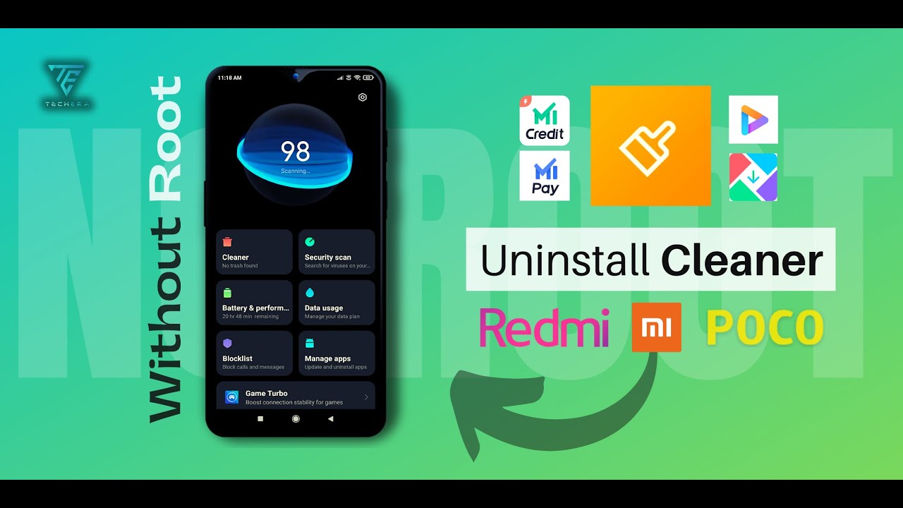Uninstall Mi Cleaner App Easily Without Root Remove System Apps