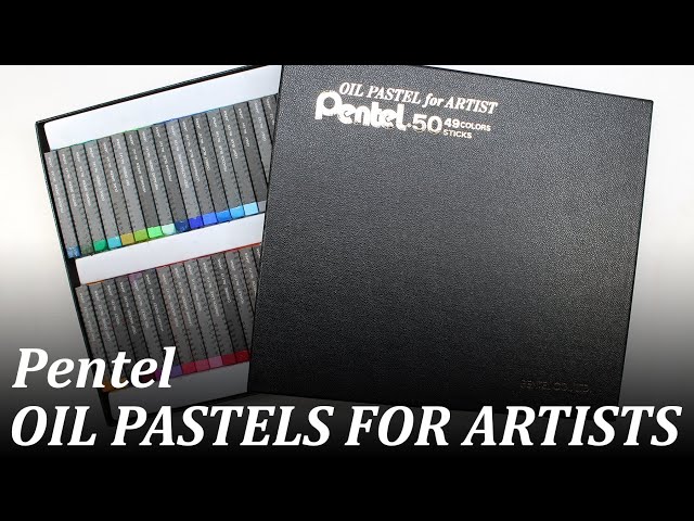 PENTEL oil pastels FOR ARTISTS // Are they worth it? 