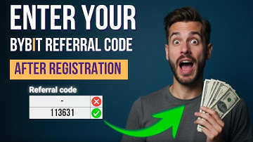 Hoe u een Bybit-verwijzingscode toevoegt na registratie | Voer de code in op uw bestaande Bybit-a...