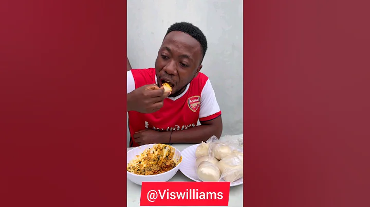 Can He Finish 10 Wraps Of Fufu in 5min for 20k.??😲 #shorts #africafood