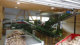 SPECIAL FIREWOOD EQUIPMENT FOR SWITZERLAND LARGE RETAILERS ABLE TO PROCESS BIG DIAMETER LOG