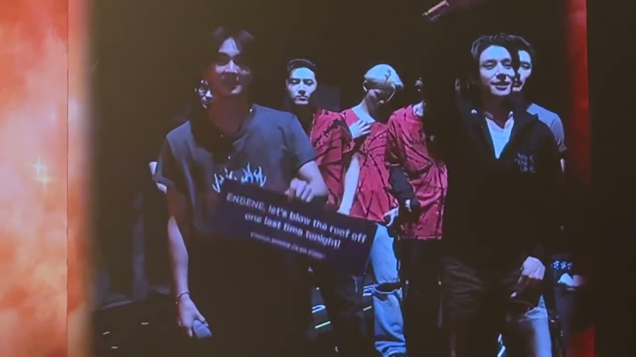 [FANCAM] ENHYPEN (엔하이픈) WTL IN NY D1 - Encore; Shoutout + Paranormal + END
