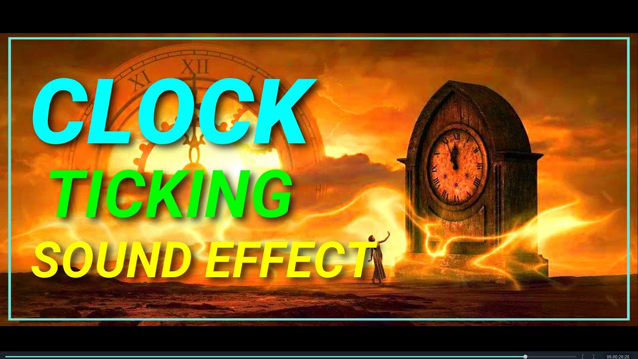 ASMR 10 Hours Clock Ticking Sound Effect | Background noise | Relax |