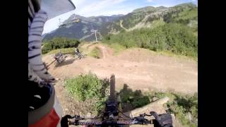 Chatel road gap crash