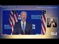 US Elections: Joe Biden holds press briefing