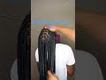 Box braids pwòp 😍 #shorts #boxbraids #penyenayisyen #trancas #cheve
