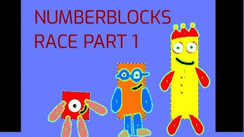 Numberblocks Race Part 1 unless you subscribe