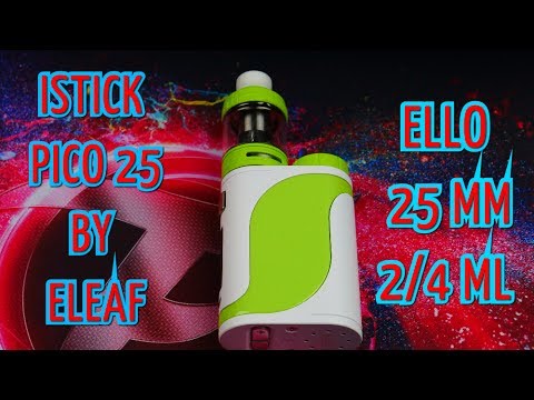 ISTICK PICO 25 KIT CON IL NUOVO ELLO BY ELEAF - ITA