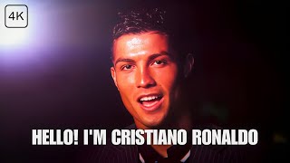 Hello I'm Cristiano Ronaldo | 4k Clip ( Topaz )