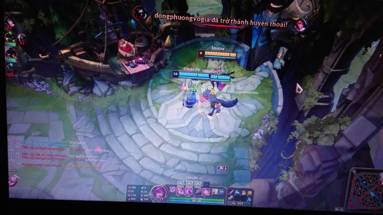Xuất hiện hack Liên minh Huyền Thoại part 2