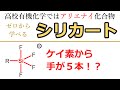 シリカート：手を五本持ったケイ素化合物
