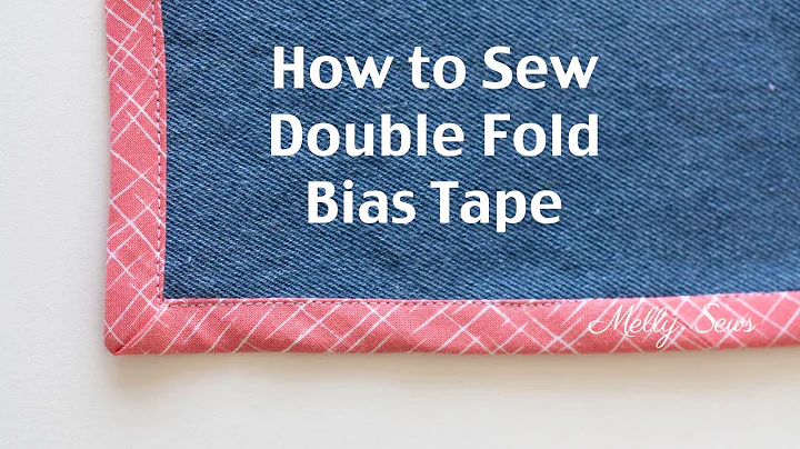 How to Sew Double Fold Bias Tape