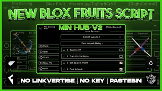 [NEW] Blox Fruits Script/Hack Min Hub V2 | Auto Farm | Auto Raid | Auto V4 (Mobile & PC)