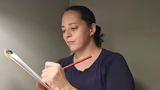 [ASMR] -- Drawing Your Aura | colored pencils and sketching noises