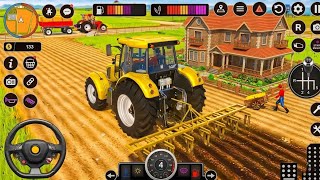 Modern Tractor Farming Driving Simulator 3D - JCB And Tractor Game - Tractor Games: Android Gameplay screenshot 5