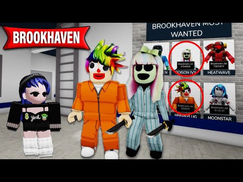 ฆาตกรคนดัง Brookhaven หลุดออกมา! | Roblox 🏡 Murder Brookhaven