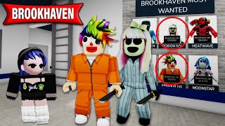 ฆาตกรคนดัง Brookhaven หลุดออกมา! | Roblox 🏡 Murder Brookhaven