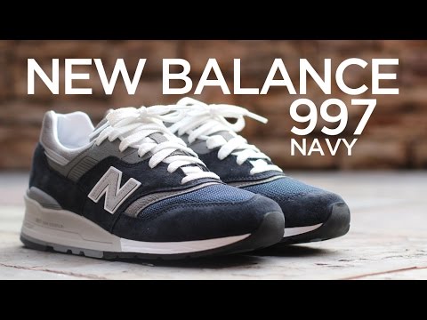 new balance 997 navy