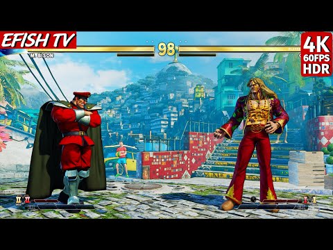M. Bison vs G (Hardest AI) - Street Fighter V