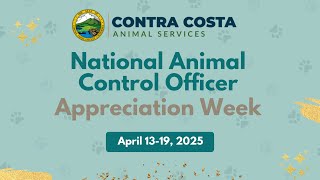 National Animal Control Officer Appreciation Week 2025