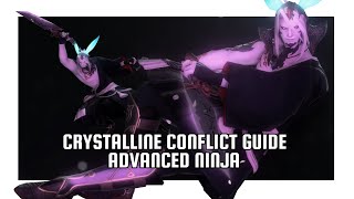 Ninja Advanced Crystalline Conflict Guide FFXIV