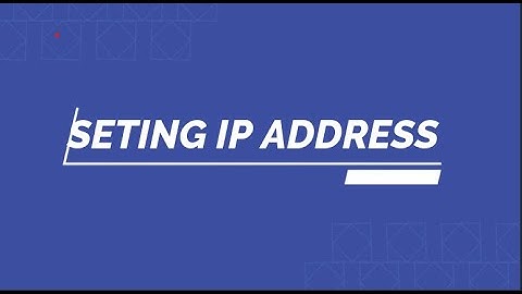 Seting IP Address di Linux Debian 10