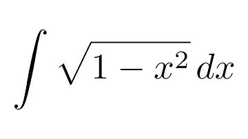 Integral of sqrt(1-x^2) (substitution + trigonometric identities)