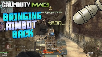 BRINGING AIMBOT AIM BACK TO MODERN WARFARE 3 - Plutonium MW3 Moabs - Rust MW3