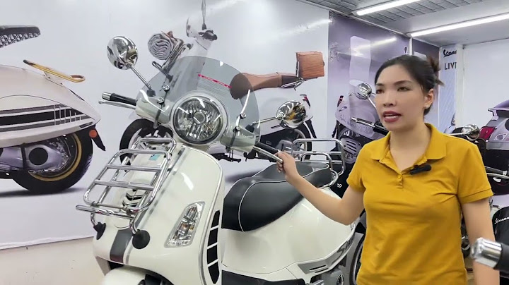 Đánh giá xe vespa gts super 150