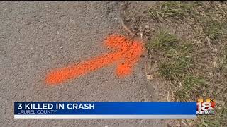 3 Killed In Laurel Co. Wreck - March 2, 2018 - 11 p.m.