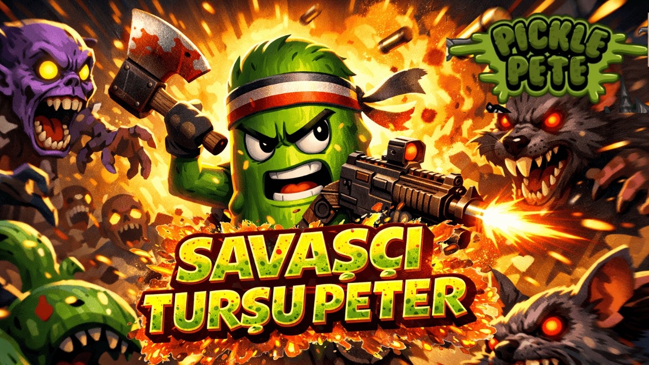 TURŞU ADAM SAVAŞTA | Pickle Pete Türkçe Oynanış