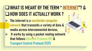 Basic Terminology of Internet