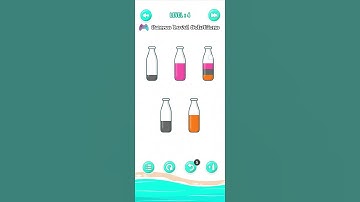 Water Sort Puzzle | Level 4 #shorts #watersortpuzzle  #games_level_solutions