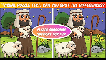"Visual Puzzle Test: Can You Spot the Differences? 🎯 | Brain Challenge!" [ Find The Difference ]