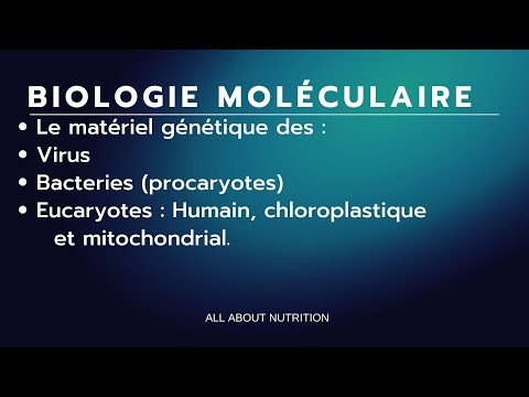 Le matériel génétique