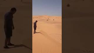 رمال ذهبية صحراء الجزائر
