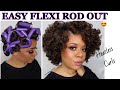 How to: EASY Flexi Rod Set on Natural Hair | Natural Hair Styles