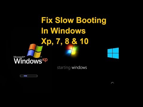 컴퓨터를 빠르게 시작하는 방법 Windows XP, 7, 8 및 10 🔧