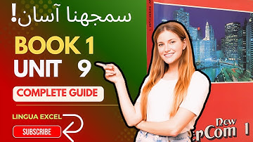 Book 1 Unit 9: English Speaking Course in Urdu & Hindi