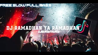 DJ MARHABAN X TAKBIRAN SLOW FULL BASS TERBARU 2022 #djcampuran #djremixsong #ramadhan#fullbasssong