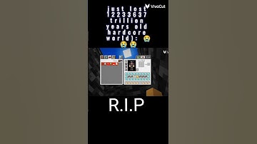 I lost my hardcore world ): #minecraft