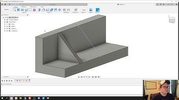 Ribs and Offset Planes - Day 19 of 100 Autodesk Fusion 360 Journey