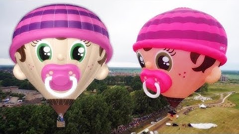 Barneveld Balloon Fiesta 2016 - OO-BTU - First flight of Lente!  - In the Netherlands -