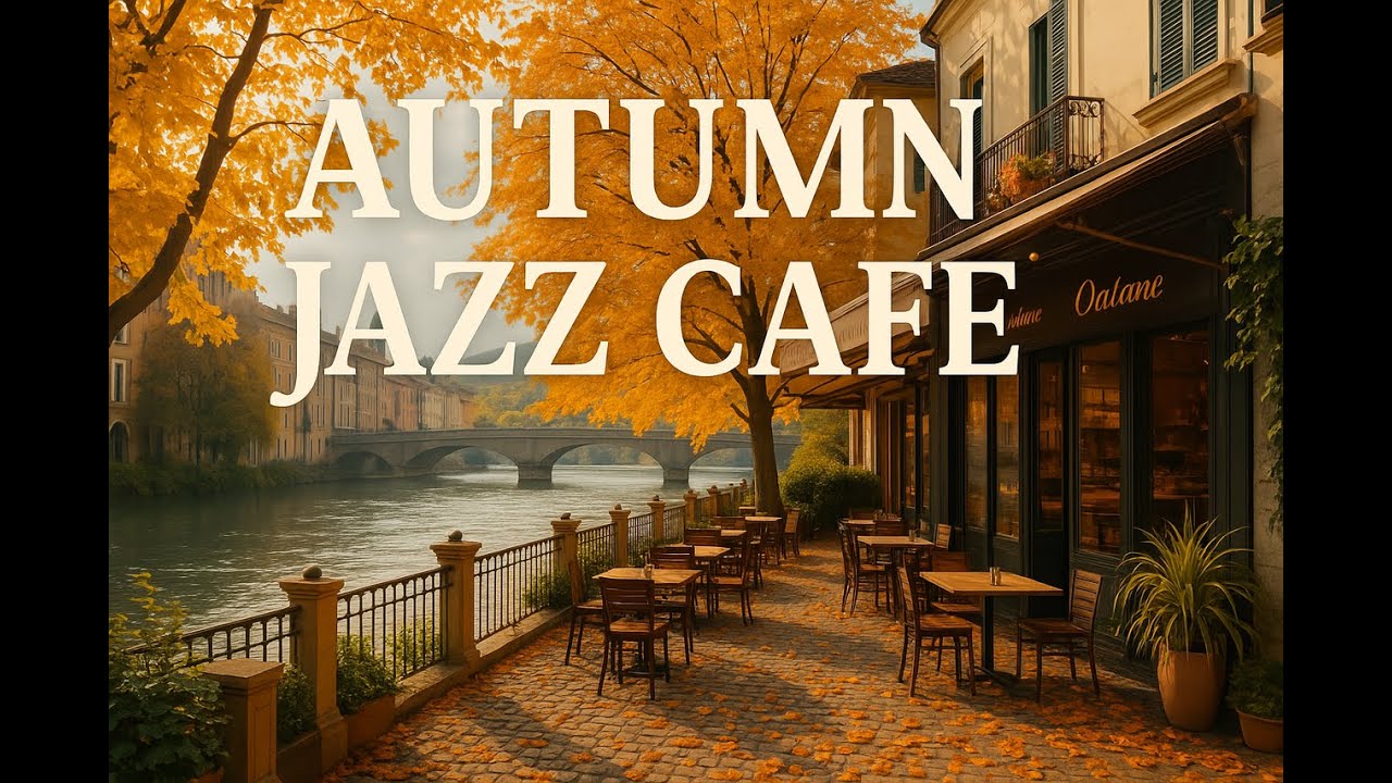 Cozy Autumn Coffee Shop Ambience | Relaxing Jazz Background Music for ...