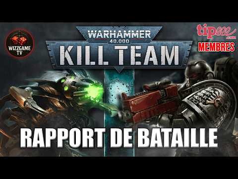 KILL TEAM | DEATHWATCH VS CANOPTEK #12 (RE-UPLOADED LIVE)