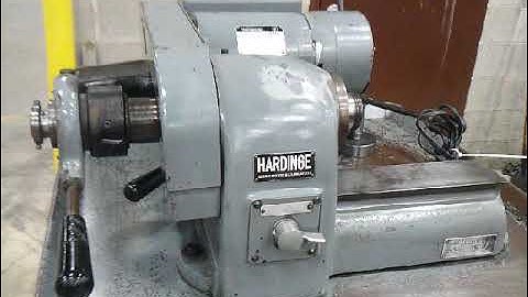 Hardinge Speed lathe, Model HSL, S/N HSL5C 5097M