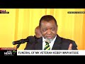 Kebby Maphatsoe funeral I Minister Gwede Mantashe delivers eulogy