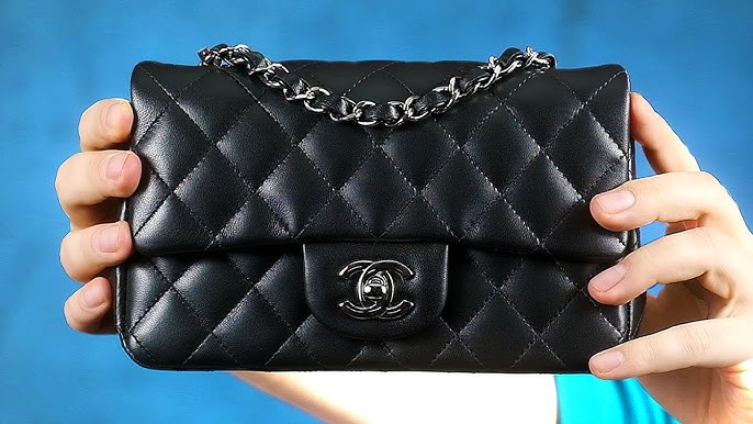 CHANEL MINI RECTANGLE FLAP LAMBSKIN REVIEW, WHAT FITS, ONE YEAR WEAR.  Sponsor: GLIRST 